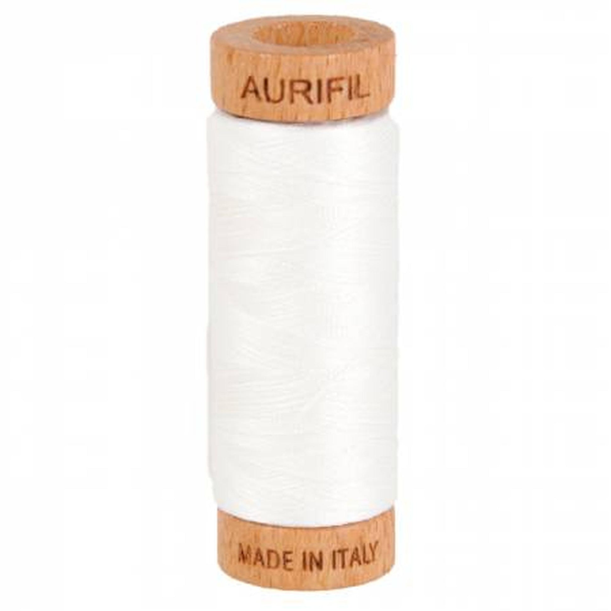 Aurifil Cotton Thread 80wt - Natural White A1080-20021