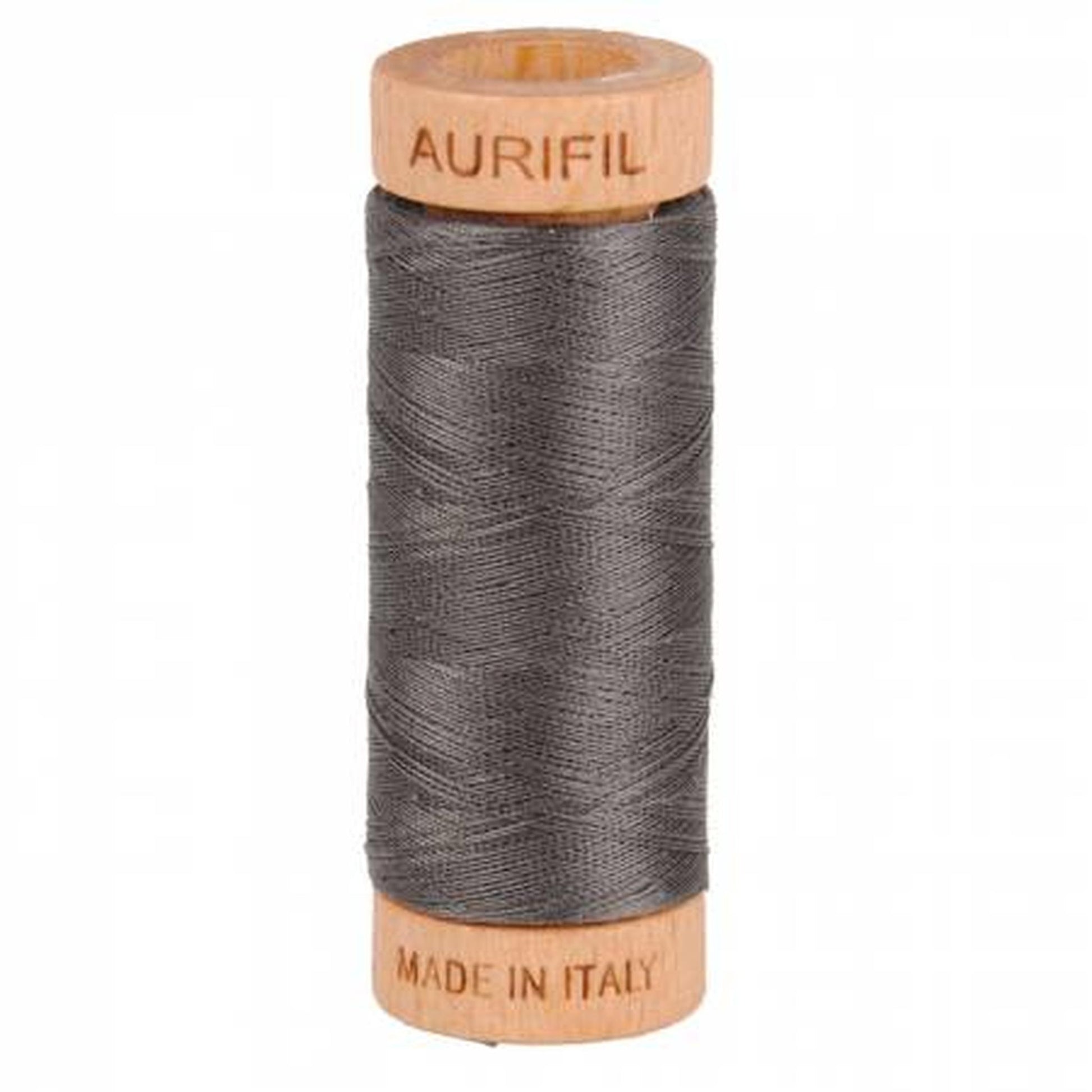 Aurifil Cotton Thread 80wt - Pewter A1080-2630