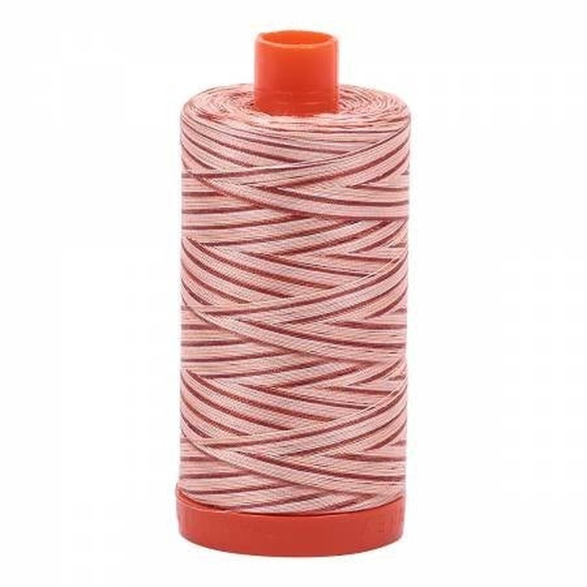 Aurifil Variegated Pink and Red 4656