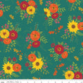Autumn Afternoon by Heather Peterson - Main: Teal