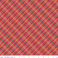 Autumn Afternoon by Heather Peterson - Plaid: Berry