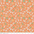 Autumn Wideback by Lori Holt - Cosmos Pumpkin