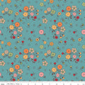 Autumn Wideback by Lori Holt - Floral Raindrop
