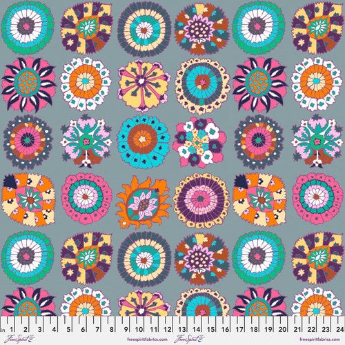February_2023 by Kaffe Fassett - Carpet Cookies - Grey