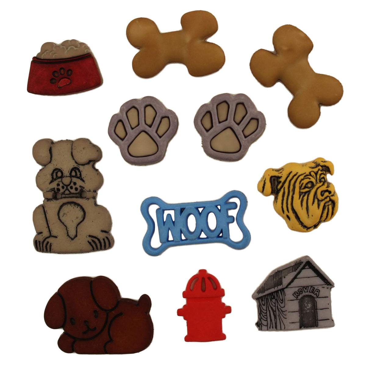 Pets Button Pack Dog Gone It