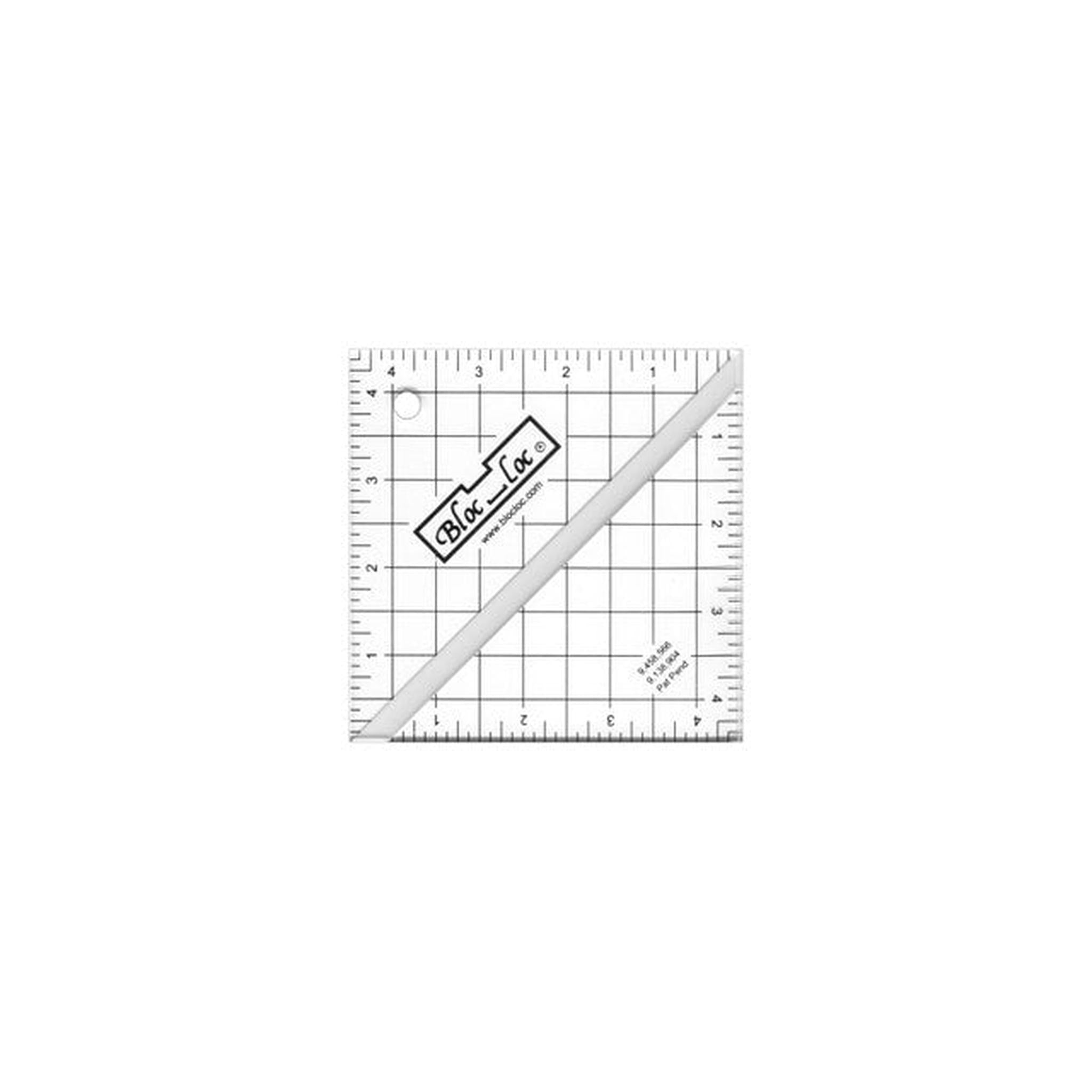 Bloc Loc Half-Square Triangle Ruler 4 1/2" x 4 1/2"