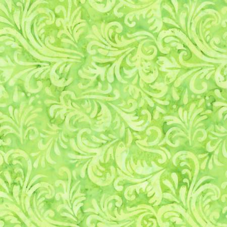 Expressions Batik by Riley Blake - Swirl the Rainbow - Chartreuse