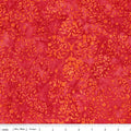 Expressions Batik by Riley Blake - Swirl the Rainbow - Chili