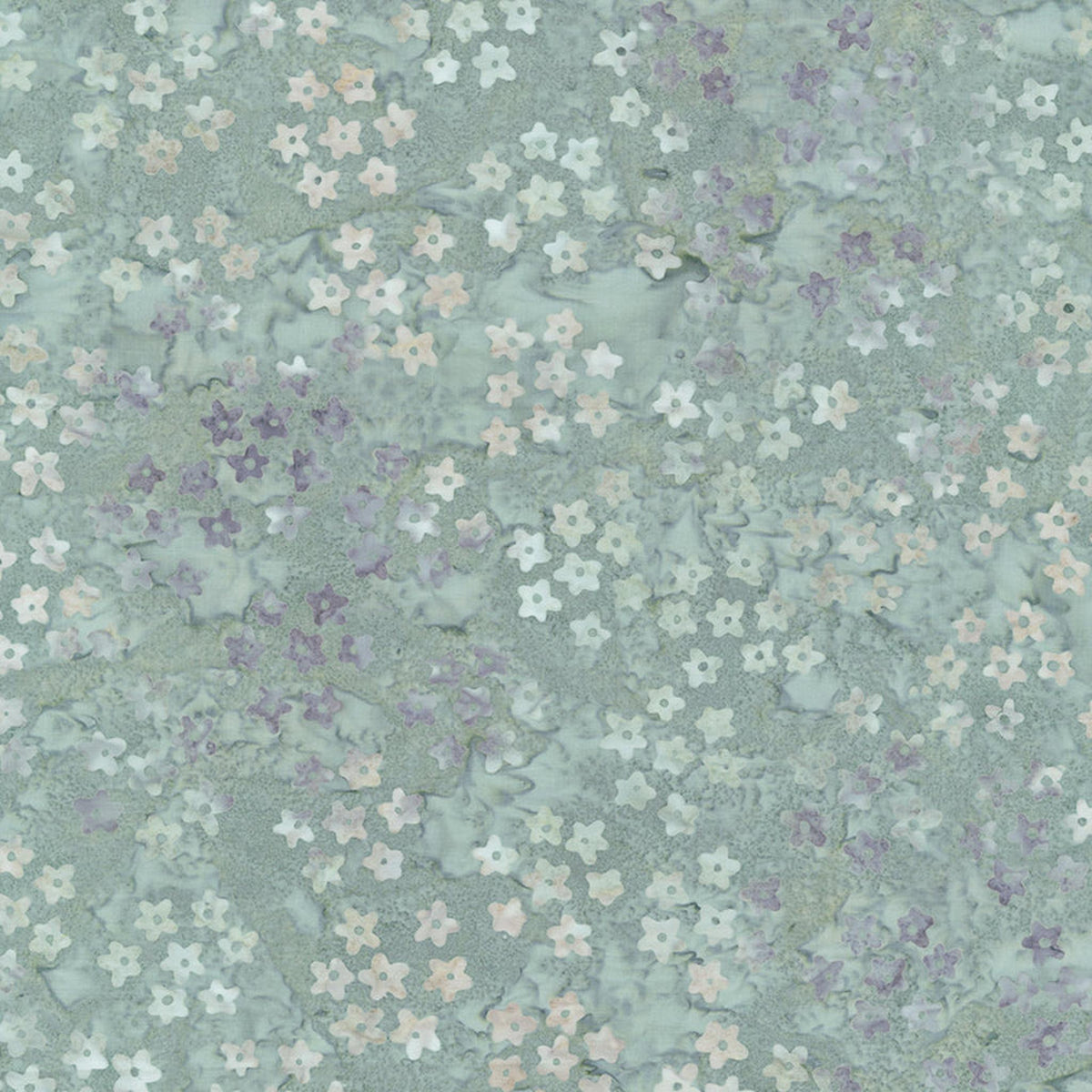 Boho Batiks - Tiny Floral - Whispery Sage