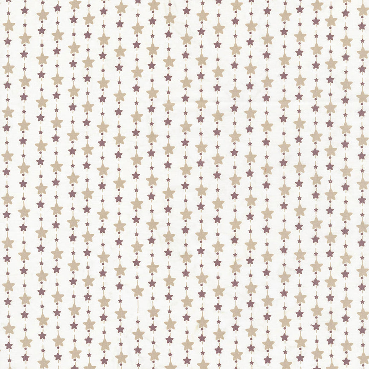 Boho Batiks - Star Garland - Snow White