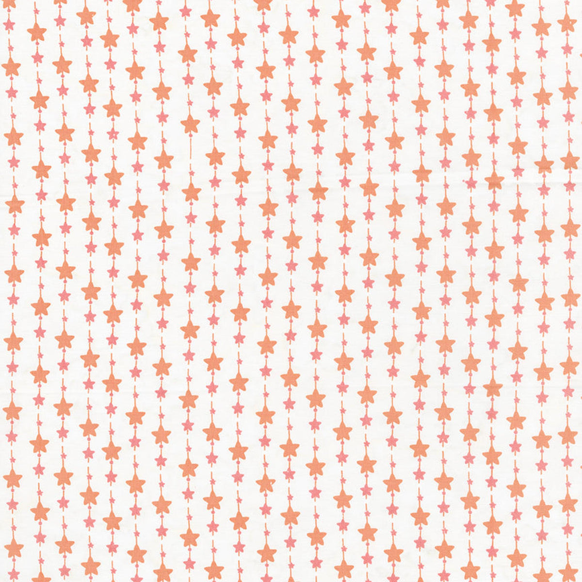 Boho Batiks - Star Garland - Ghost White