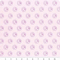 Barbie Girl - Logo Dot Blush by Mattel for Riley Blake