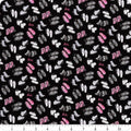Barbie Girl - Shoes Black by Mattel for Riley Blake