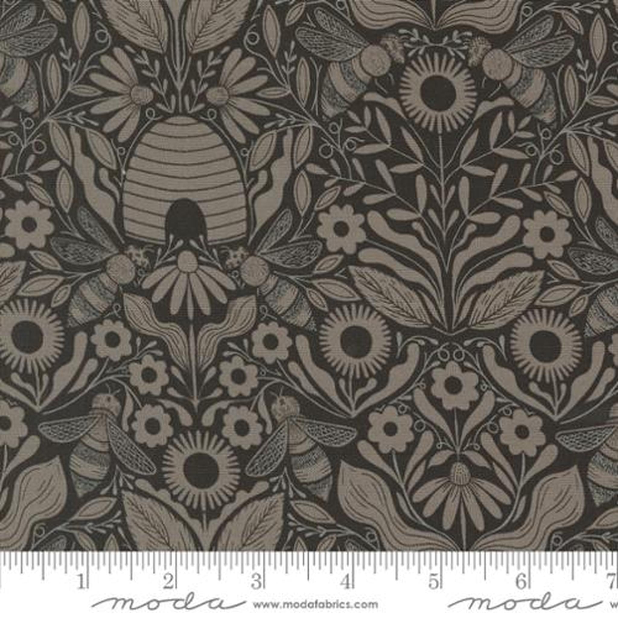 Bee Garden by Gingiber - Beehive Melody: Black