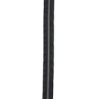Black Nylon Coil Zipper #3 - Antique finish