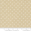 Blackbirds Nest by Kansas Troubles Quilters Daisies & Small Floral Dots: Tan Tonal