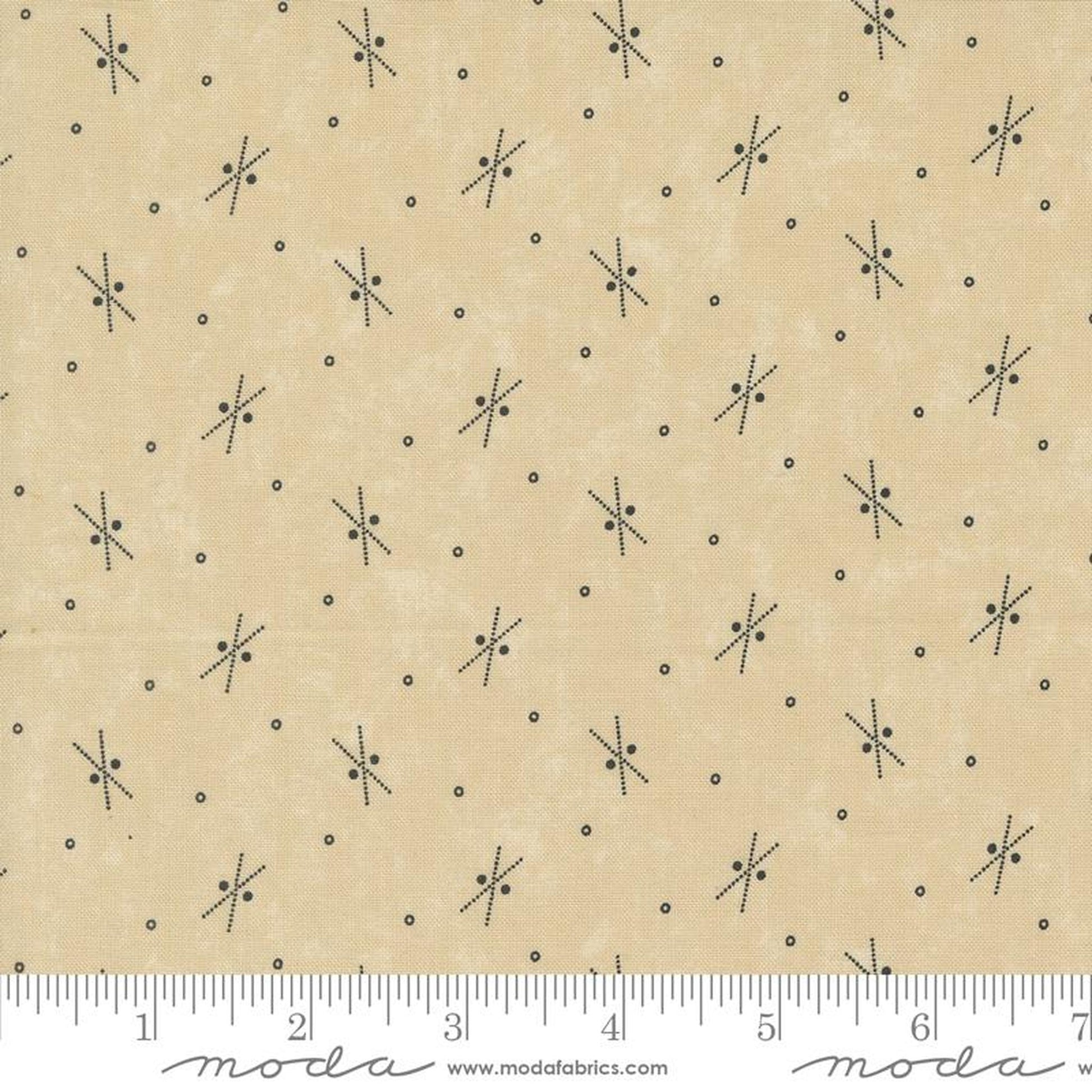 Blackbirds Nest by Kansas Troubles Quilters Twigs & Stones: Tan