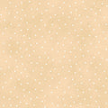 Scattered Dots - White on Tan