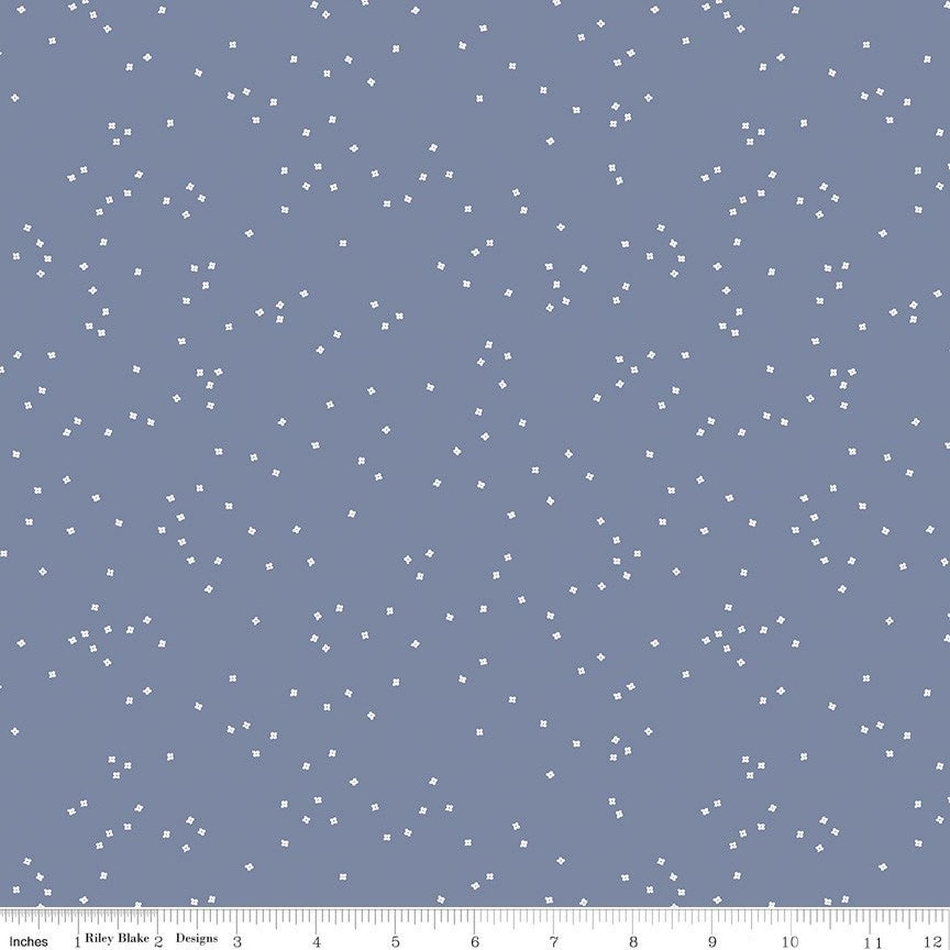 Blossom by Riley Blake - Washed-Denim