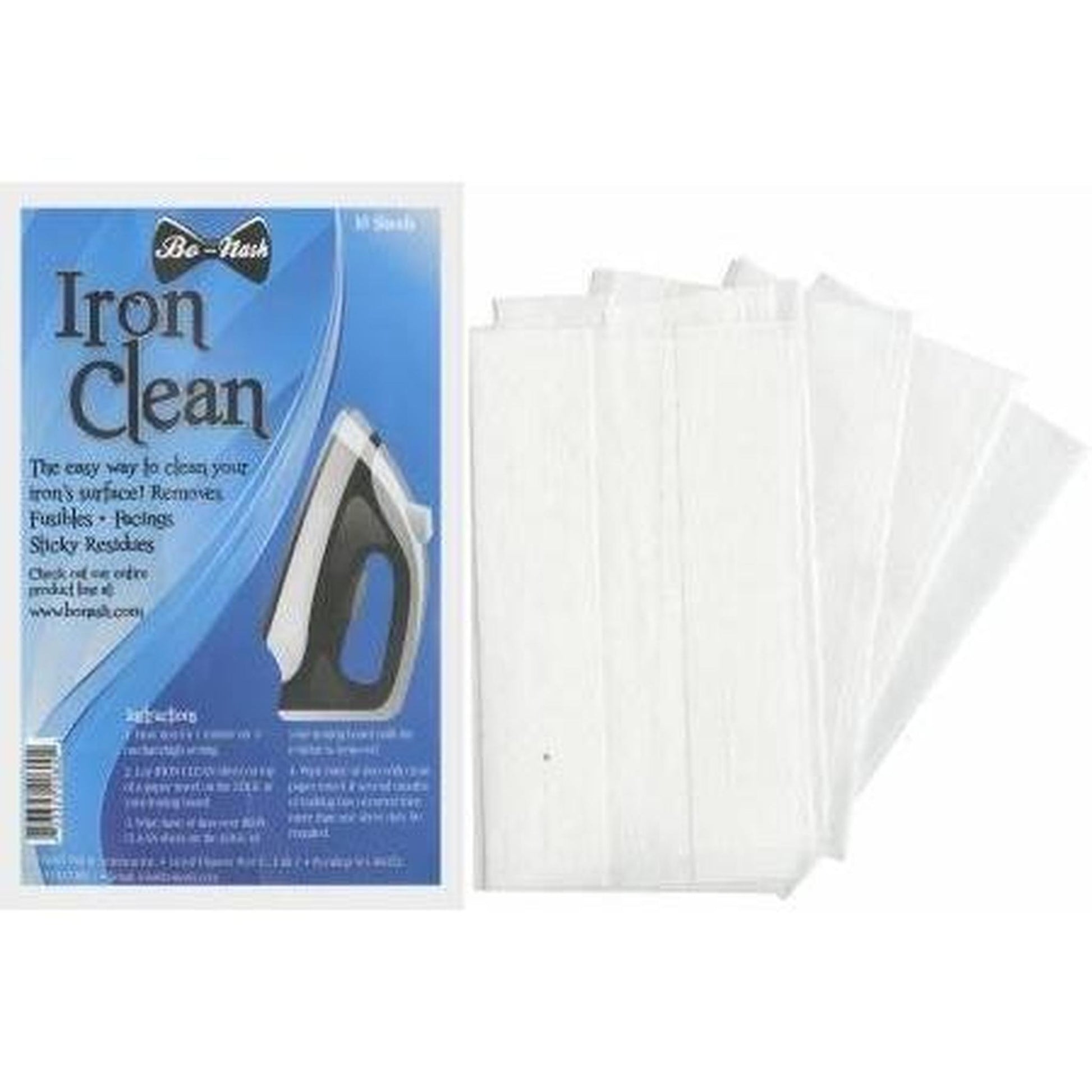 Bo-Nash "Iron Clean" Cleaner Cloths