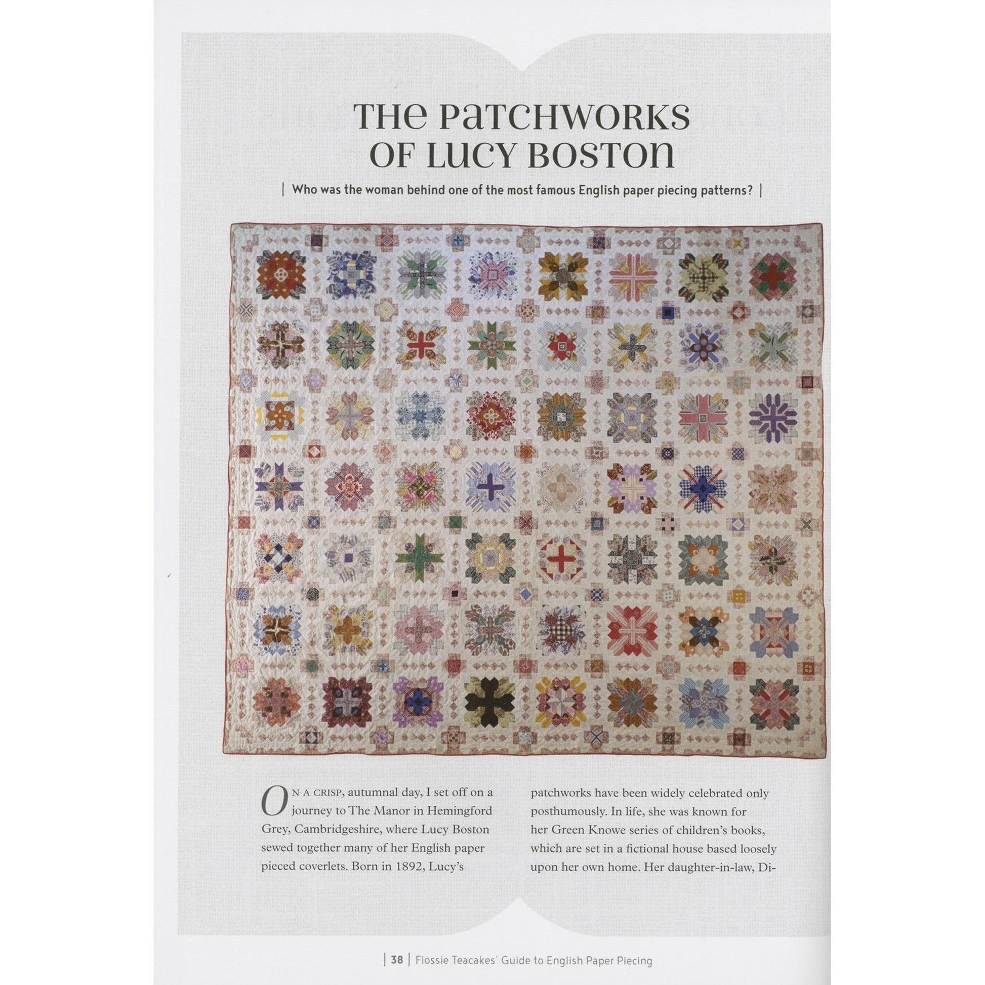 Book: Flossie Teacakes' Guide to English Paper Piecing