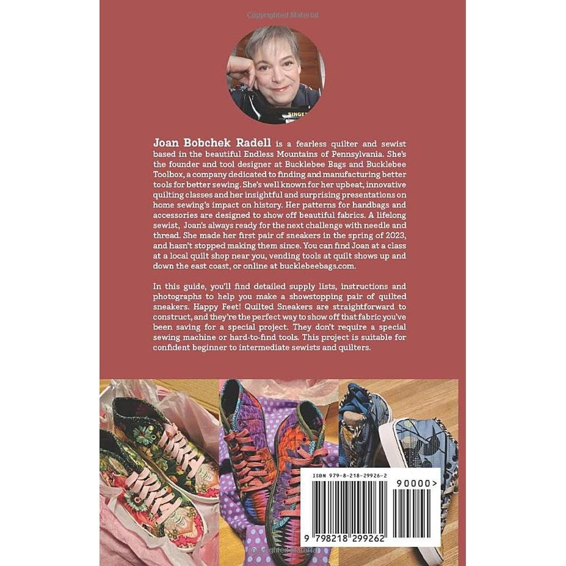 Book: Happy Feet! A Guide to Making Quilted Sneakers