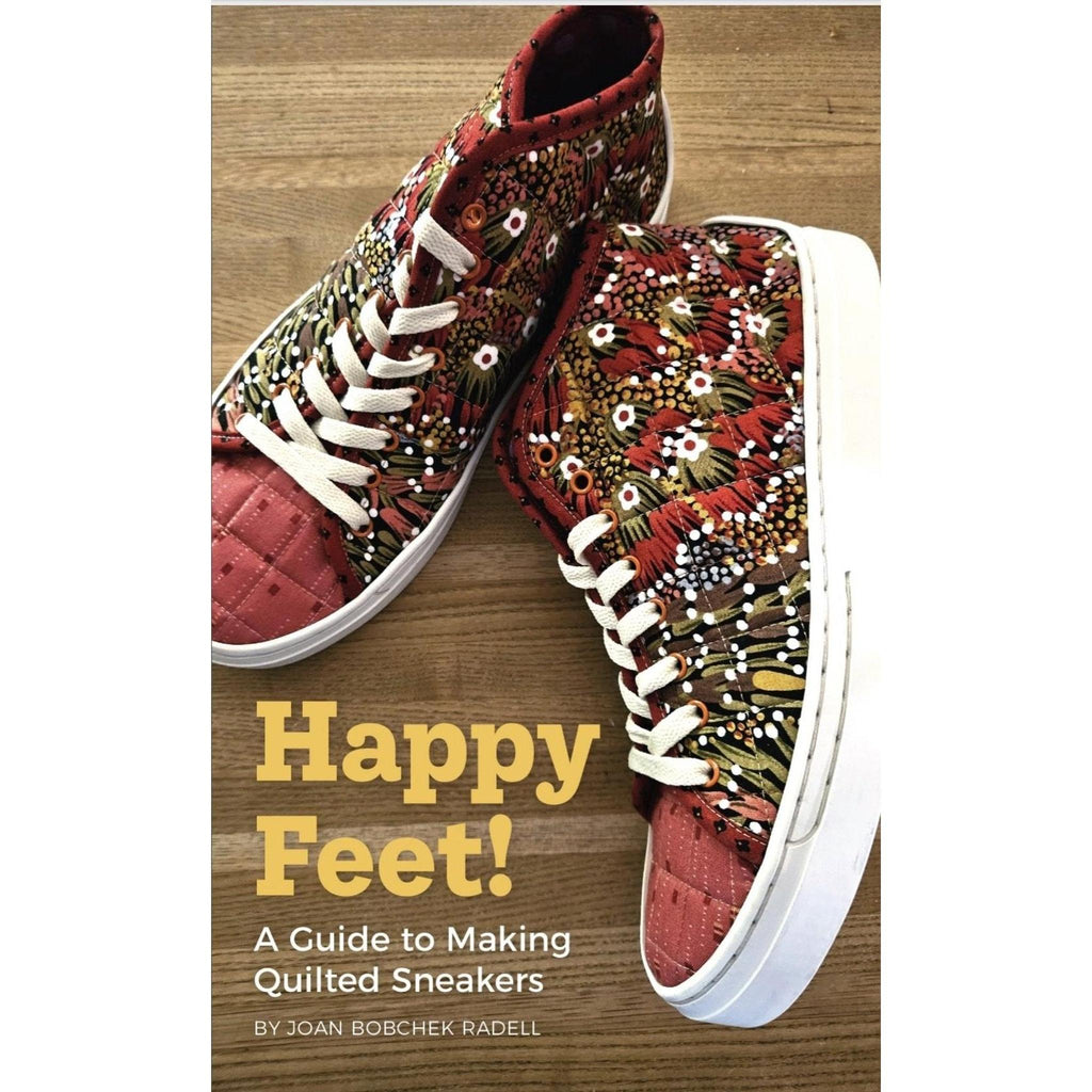 Book: Happy Feet! A Guide to Making Quilted Sneakers