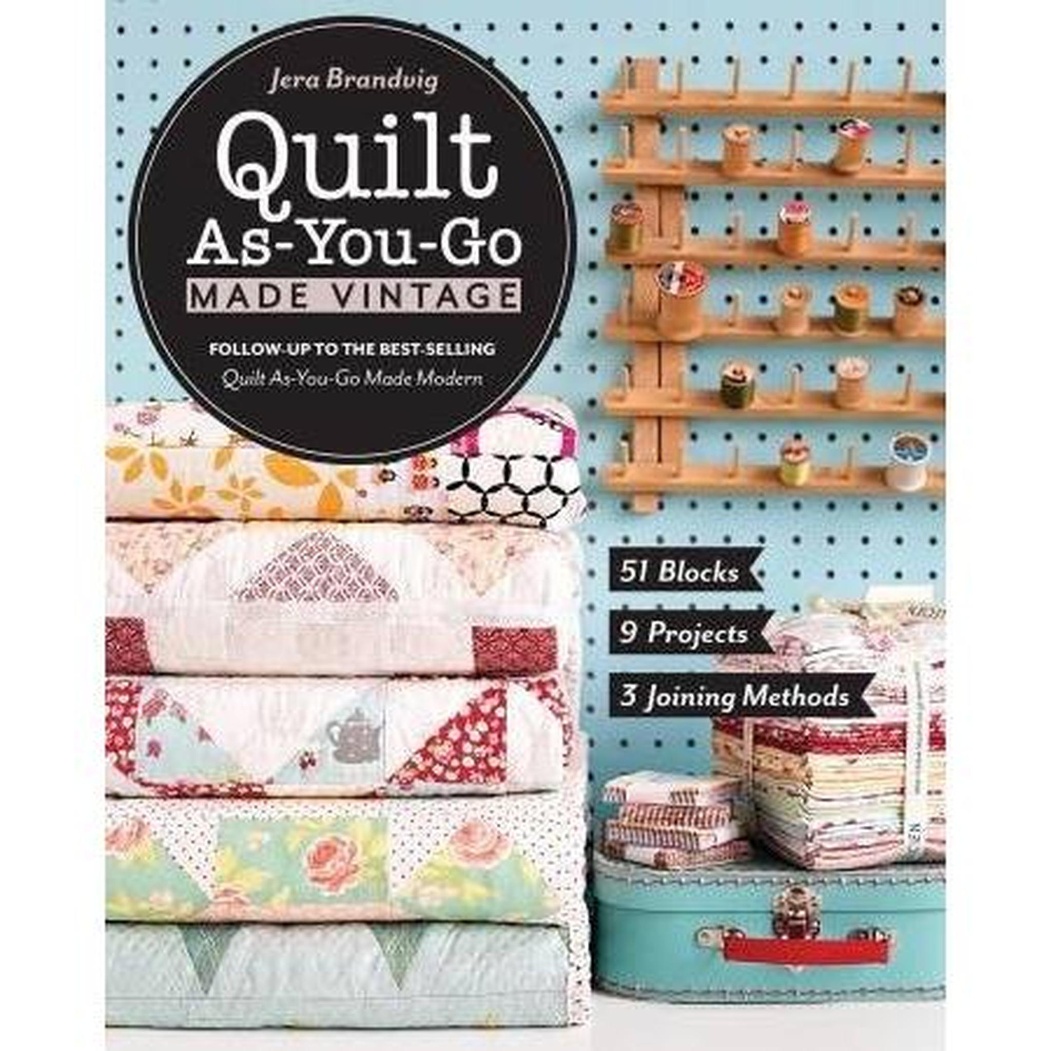 Book: Quilt as you Go Made Vintage