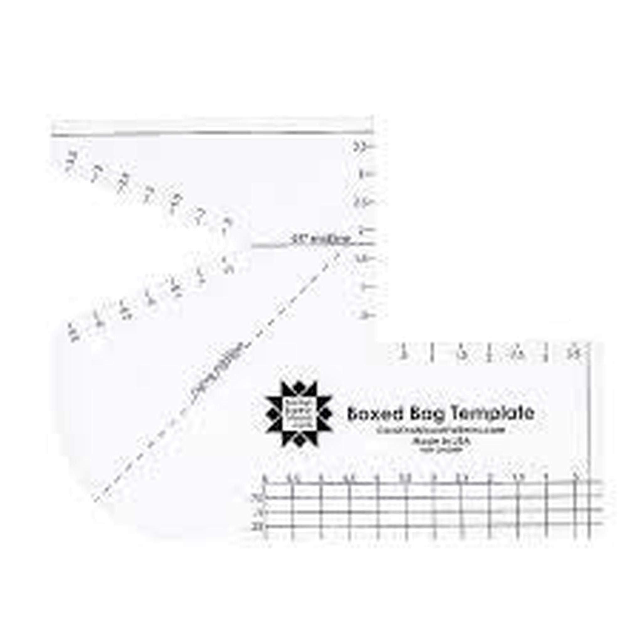Boxed Bag Template