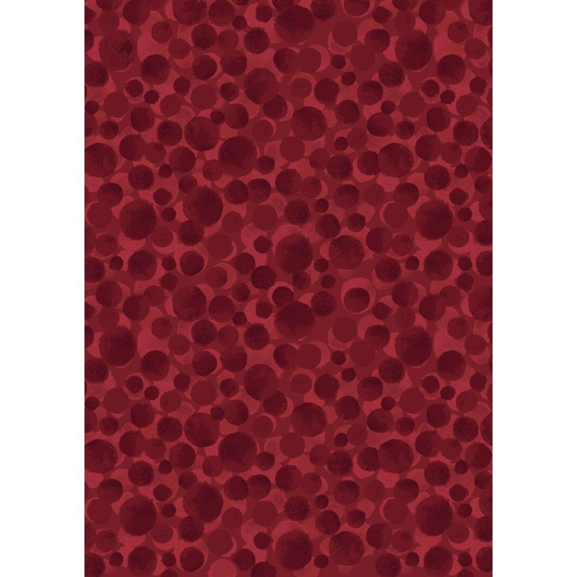 Bumbleberries by Lewis & Irene - Dark Red