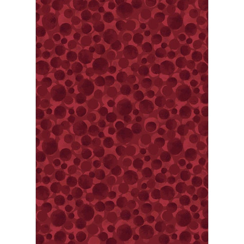 Bumbleberries by Lewis & Irene - Dark Red