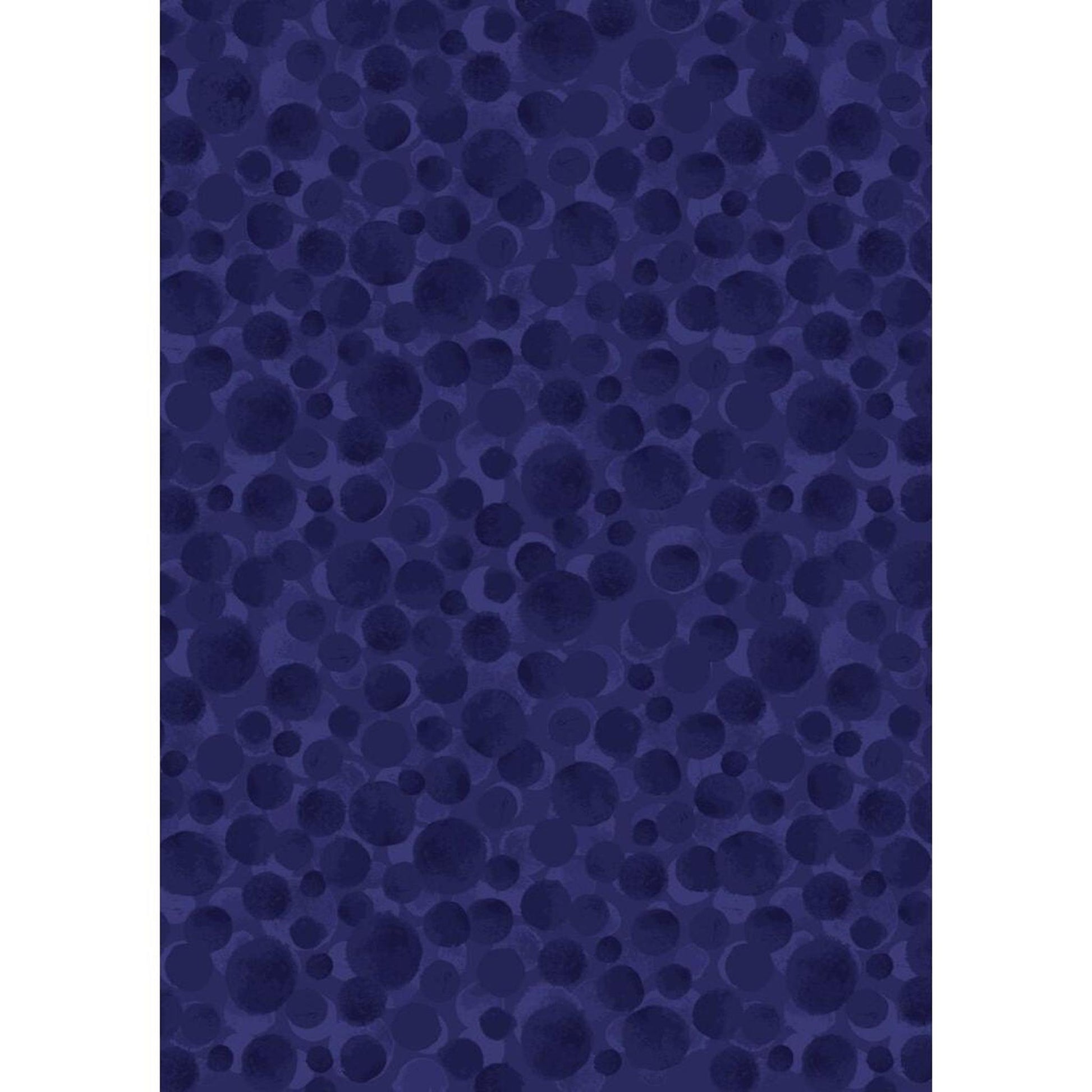 Bumbleberries by Lewis & Irene - Navy Blue