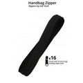 By Annie 4YD Zippers by the Yard - Black