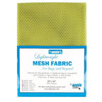By Annie Lightweight Mesh Fabric - Apple Green - 18" x 54"