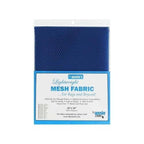 By Annie Lightweight Mesh Fabric - Blastoff Blue - 18" x 54"