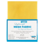 By Annie Lightweight Mesh Fabric - Dandelion - 18" x 54"
