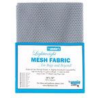 By Annie Lightweight Mesh Fabric - Pewter - 18" x 54"