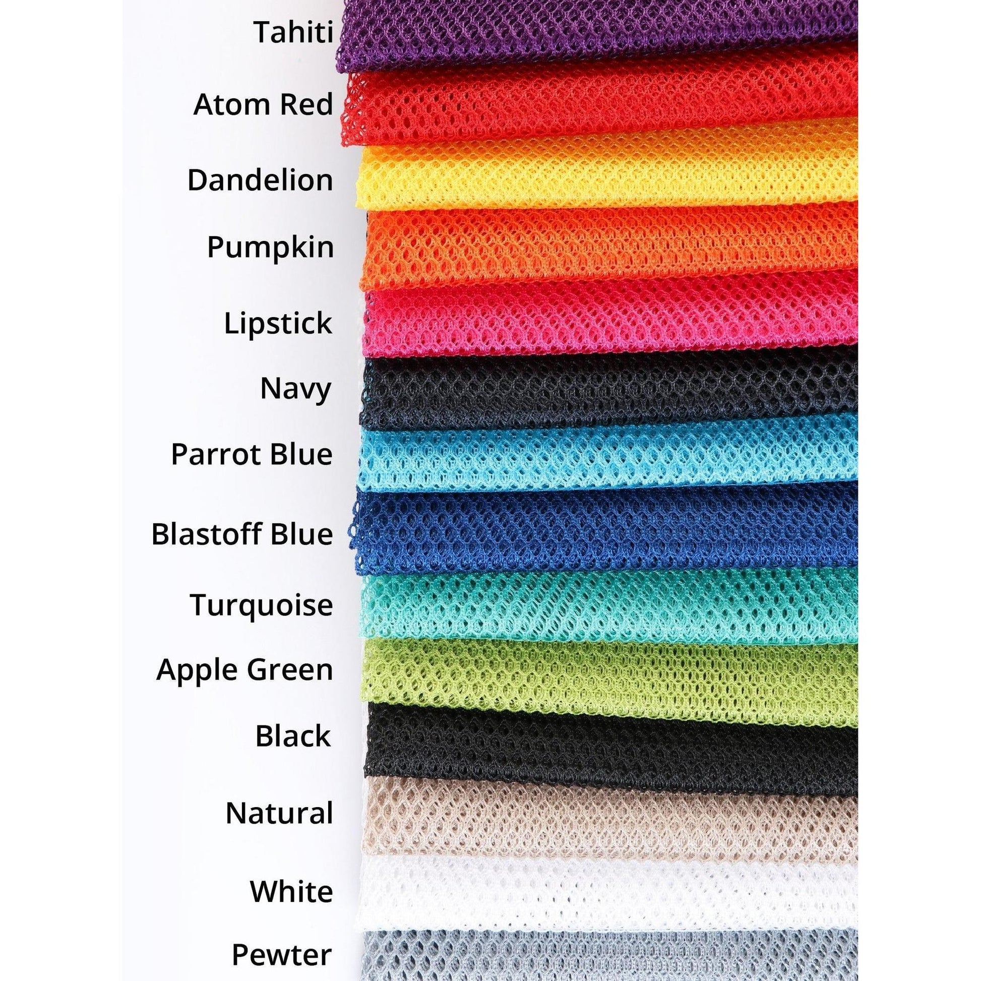 By Annie Lightweight Mesh Fabric - Turquoise - 1/2yrd