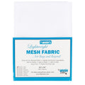 By Annie Lightweight Mesh Fabric - White - 18" x 54"