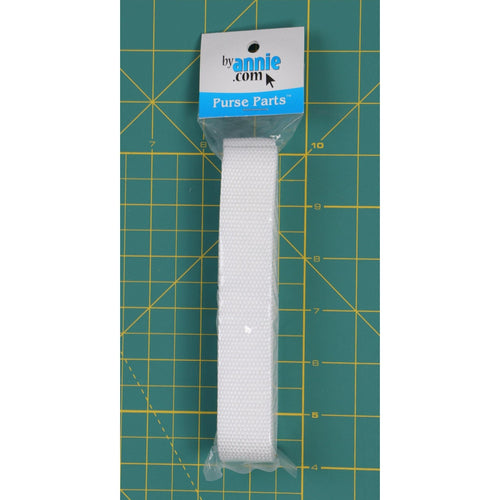 By Annie Strapping- 1in x 3 yd-white