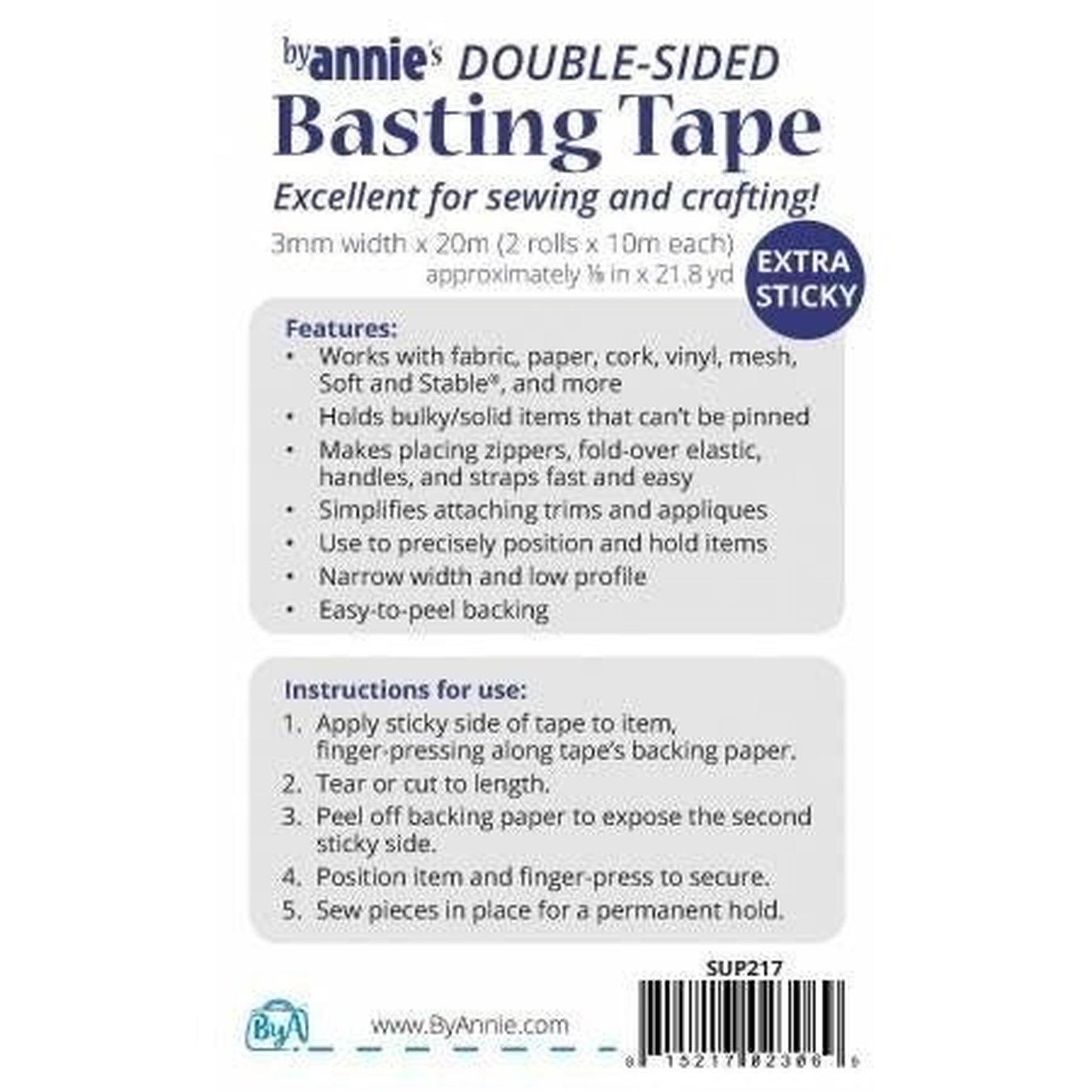 By Annie's Double Sided Basting Tape