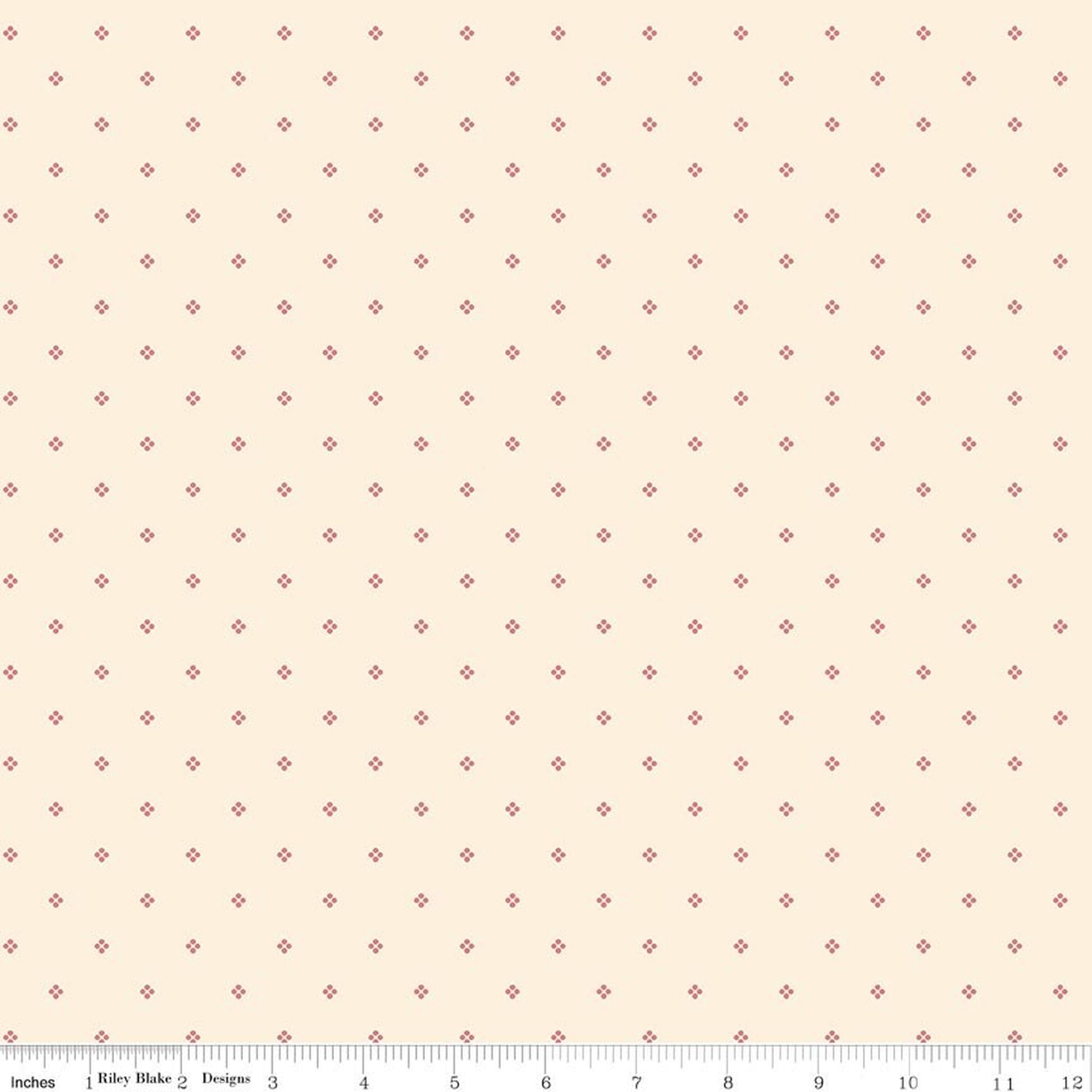 Rose & Violet's Bouquet des Fleurs Dots Cream