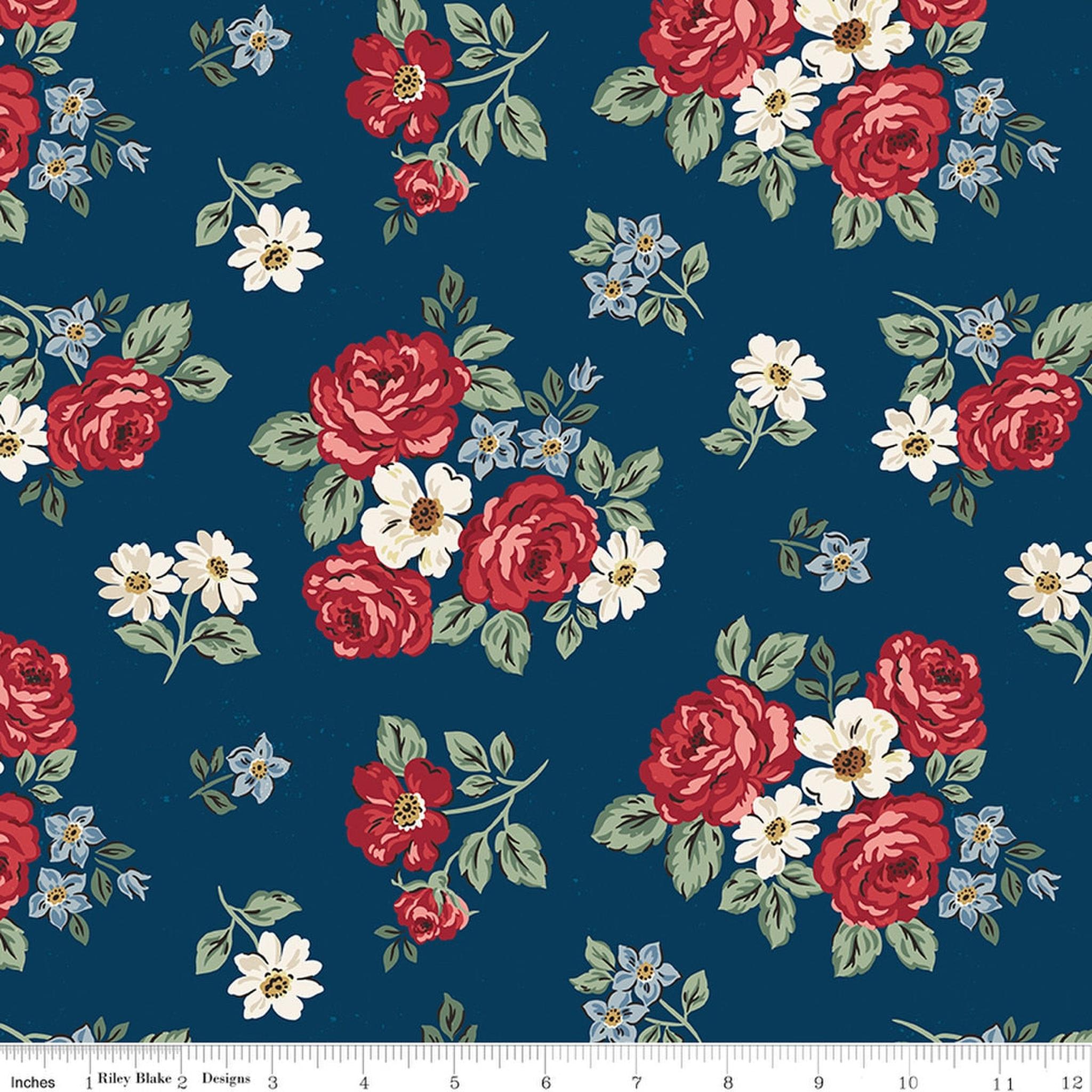 Riley Blake Independence Floral - Oxford