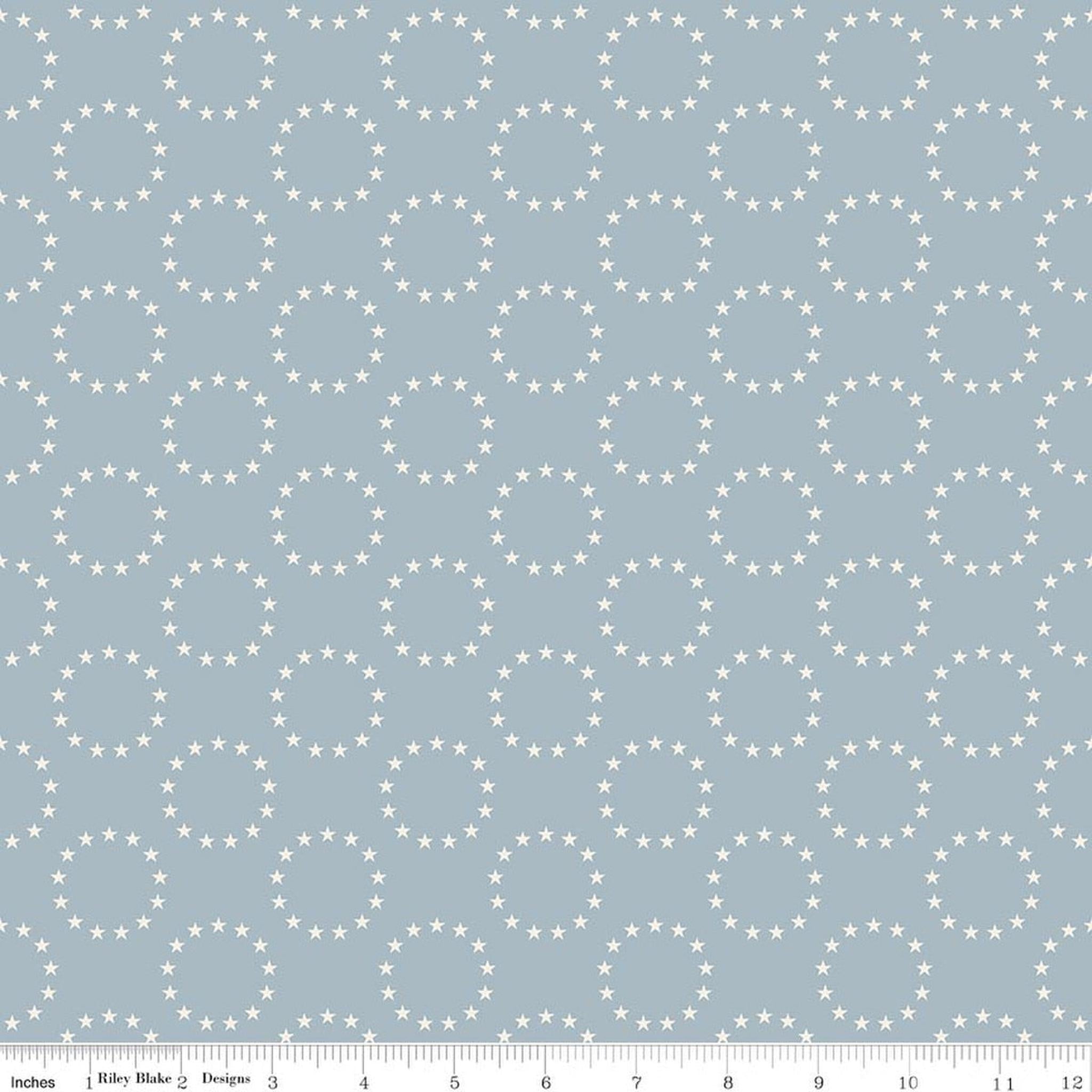 Riley Blake Independence 13 Colonies - Blue