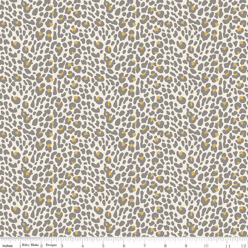 Leo & Savannah by Riley Blake - Leopard Cream