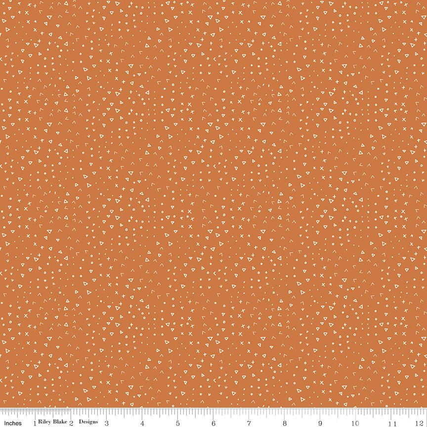 Leo & Savannah by Riley Blake - Terrain Orange