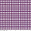 Riley Blake Small Gingham Check - Eggplant