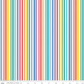 1/8" Tonal Stripes by Riley Blake - Rainbow