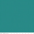 RBD Swiss Dot - Teal