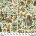 Palette Canvas Cloth - Orange Botanical Canvas - Orange
